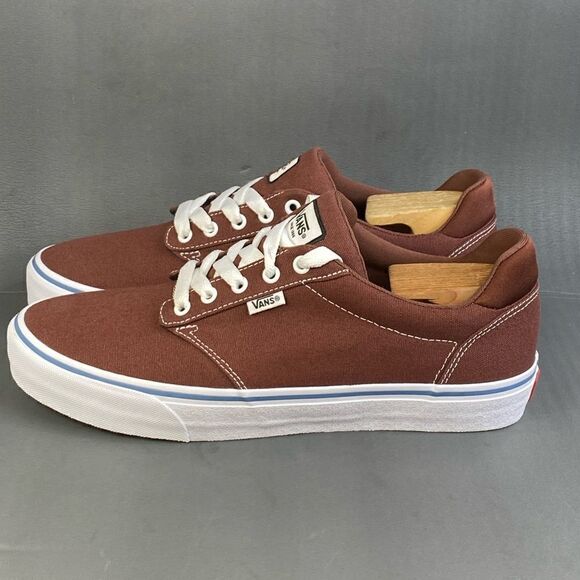 Vans Men's Atwood Deluxe Trainers Sneaker, Canvas Root Beer shoe mens size  11.5 - Picture 3 of 8
